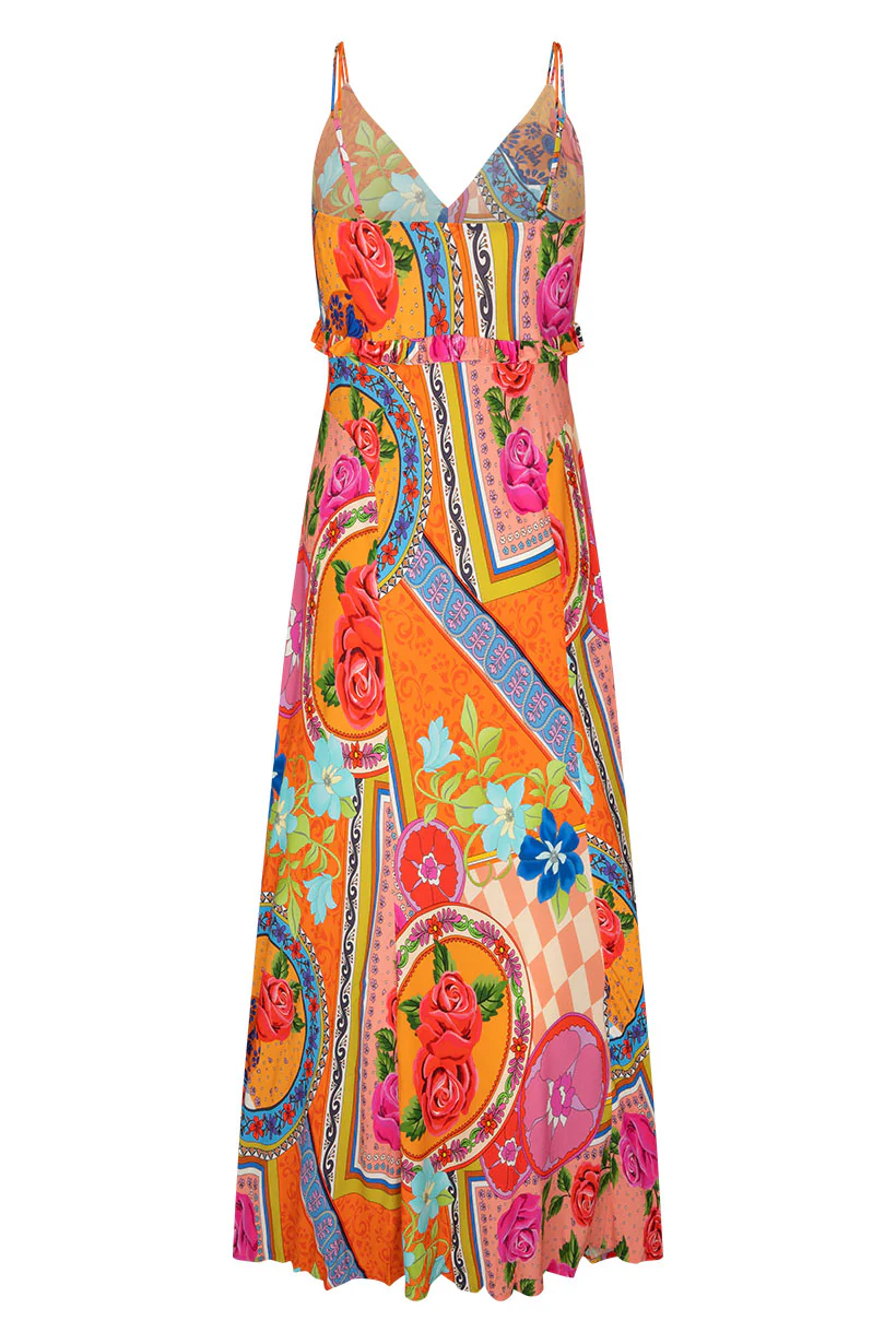Aphrodite Bias Maxi Dress - Image 7
