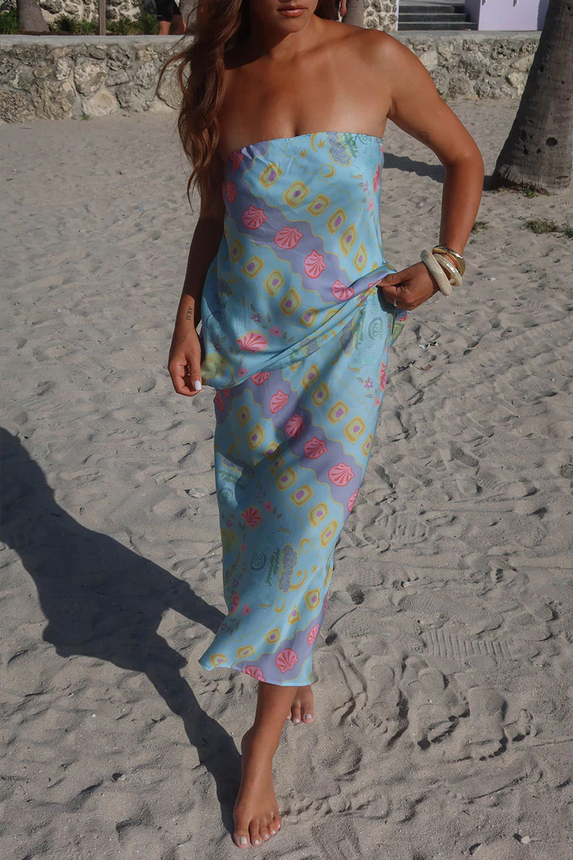Aquarius Bias Maxi Skirt - Image 3