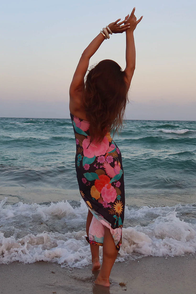 Beach Bar Strapless Dress - Image 3
