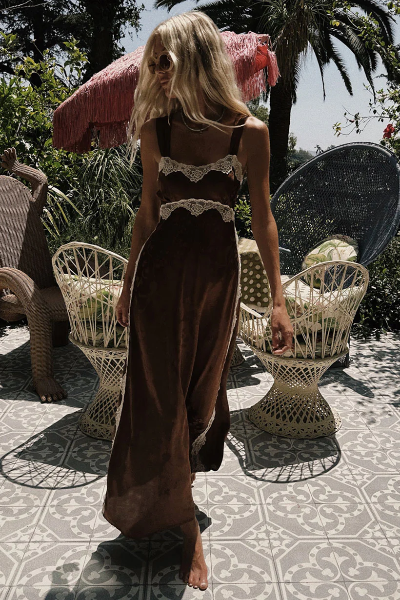 Boudoir Slip Dress - Image 2