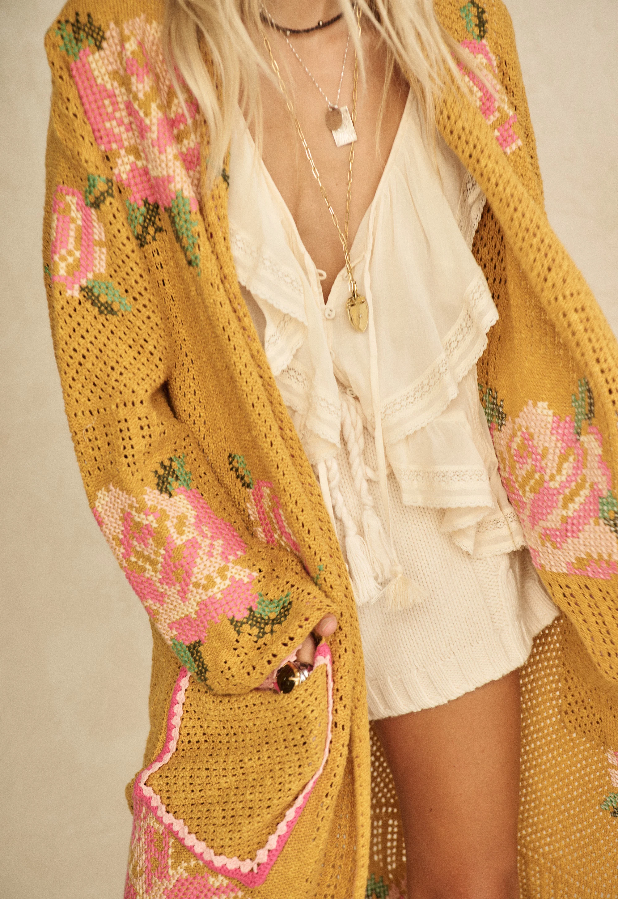 Coastal Granny Maxi Cardigan - Image 3