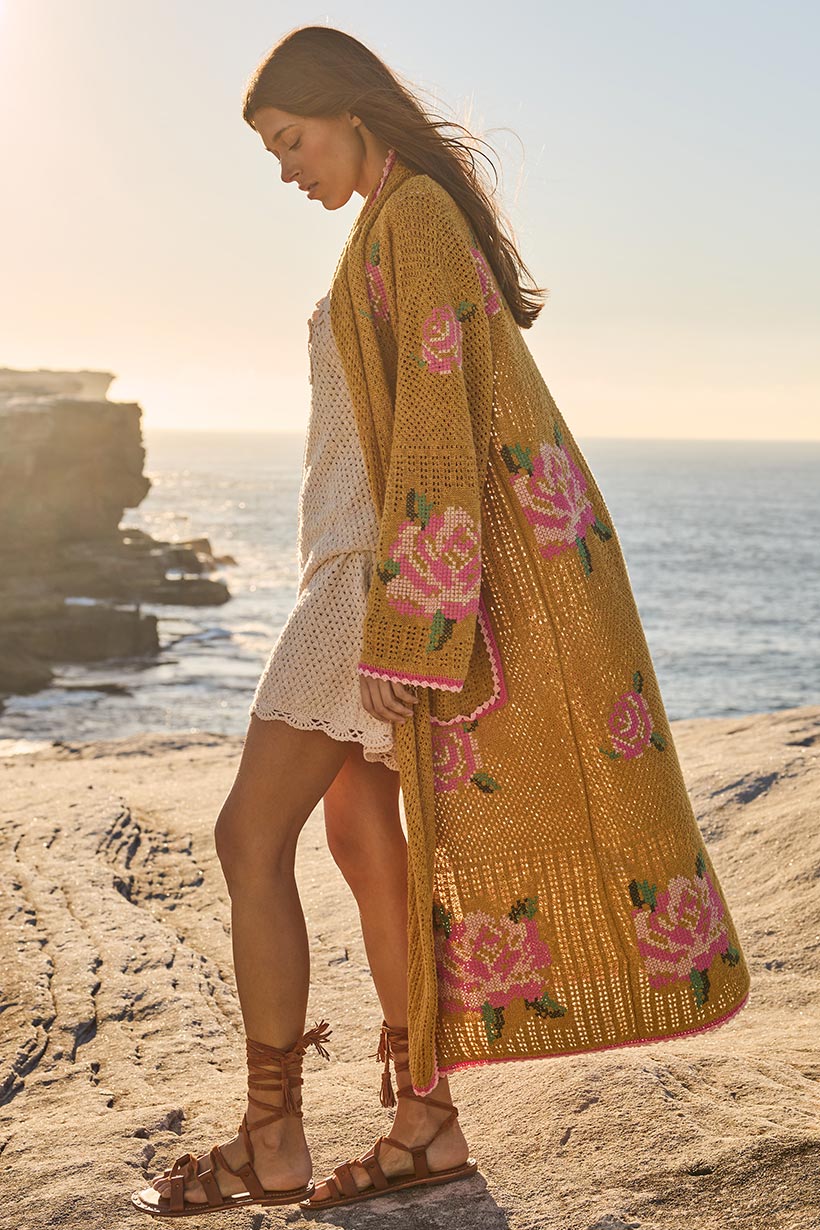 Coastal Granny Maxi Cardigan - Image 4