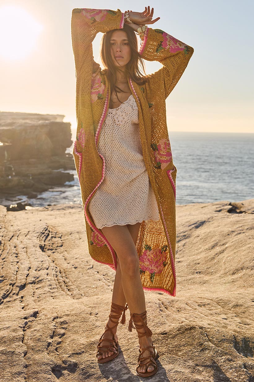 Coastal Granny Maxi Cardigan - Image 6