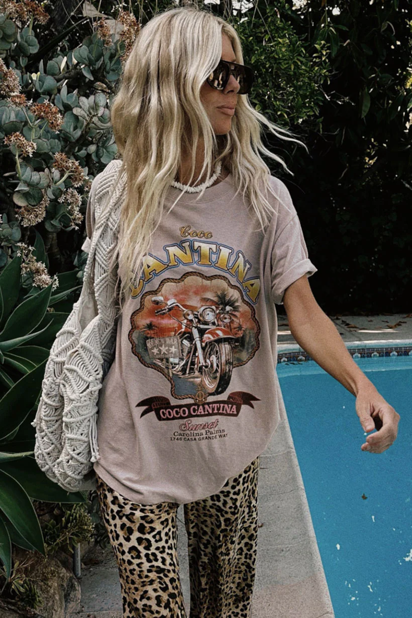 Coco Cantina Biker Tee
