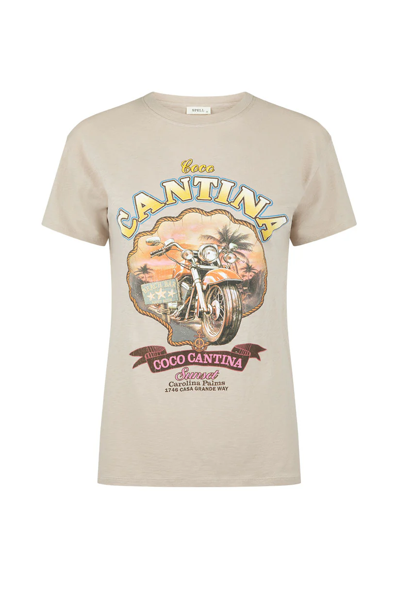 Coco Cantina Biker Tee - Image 6