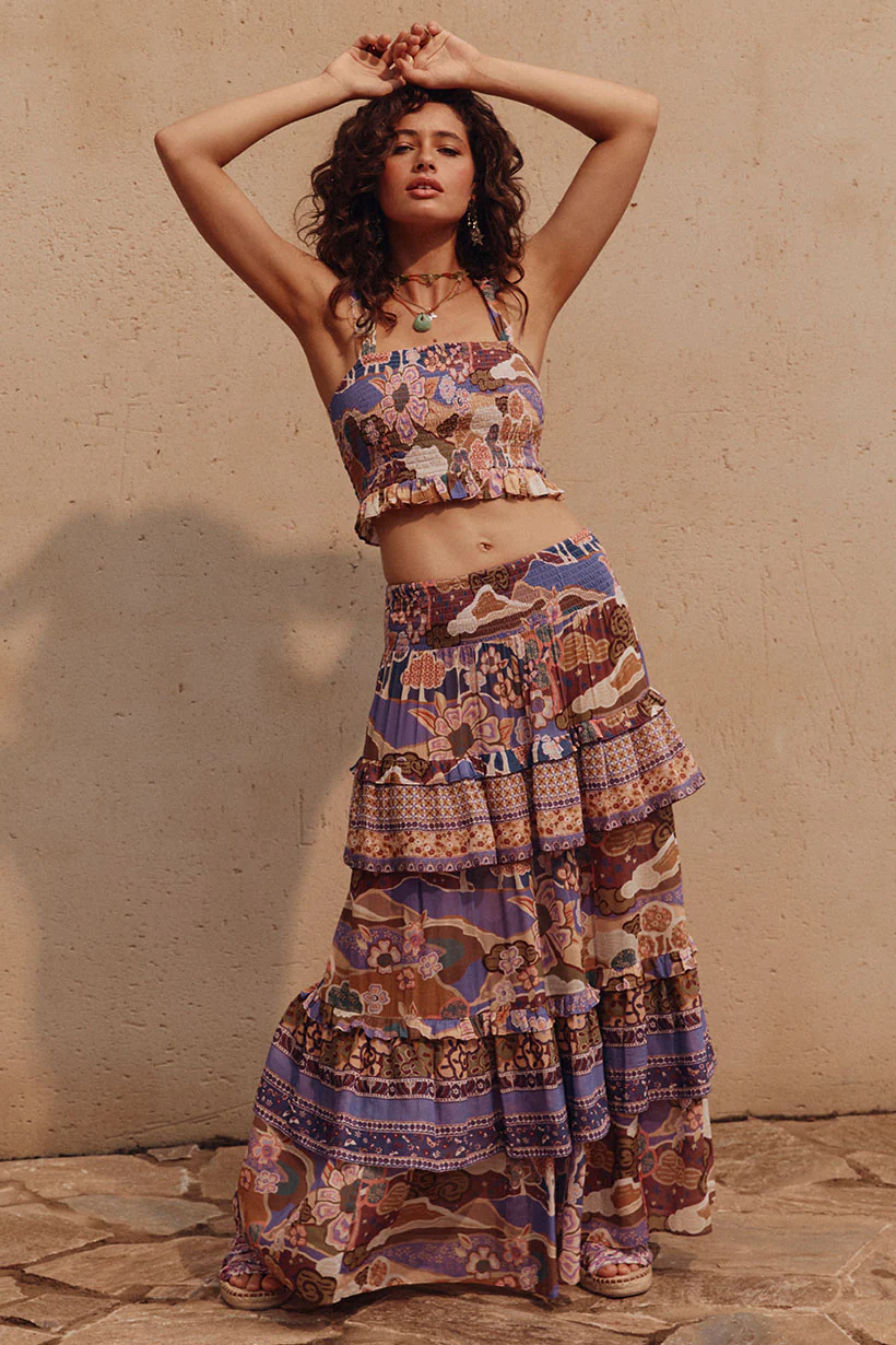 Dancing Valley Ra-Ra Maxi Skirt - Image 2