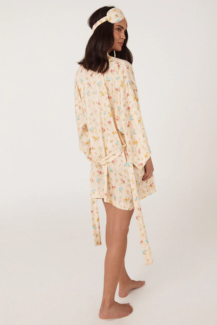 Fleur Robe and Eye Mask Set - Image 4