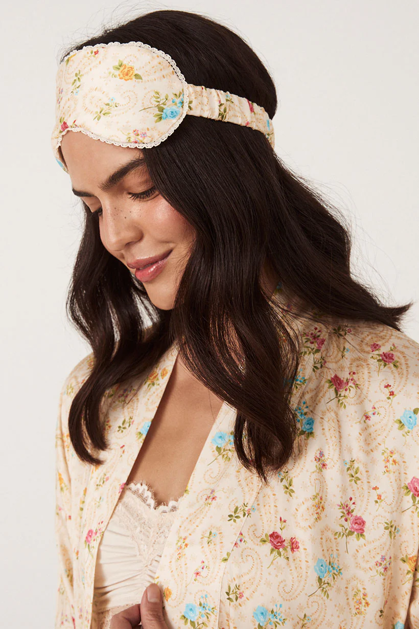 Fleur Robe and Eye Mask Set - Image 5