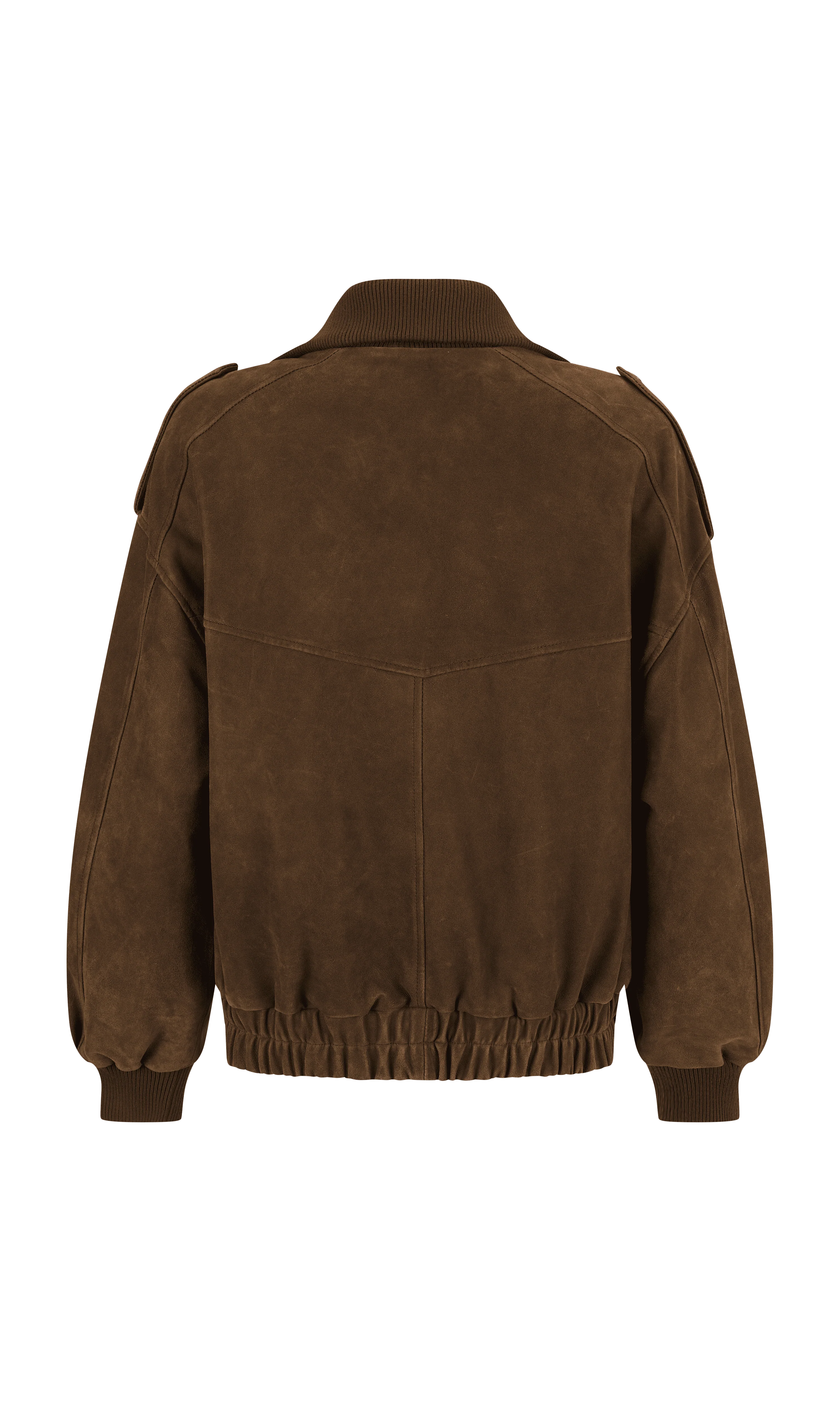 Fontaine Leather Bomber Jacket - Image 10