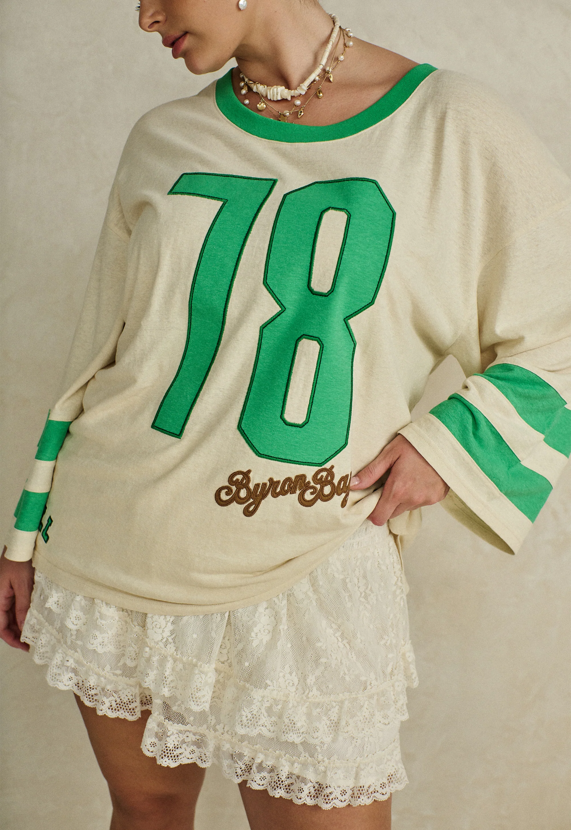 Homecoming Long Sleeve Biker Tee - Image 3