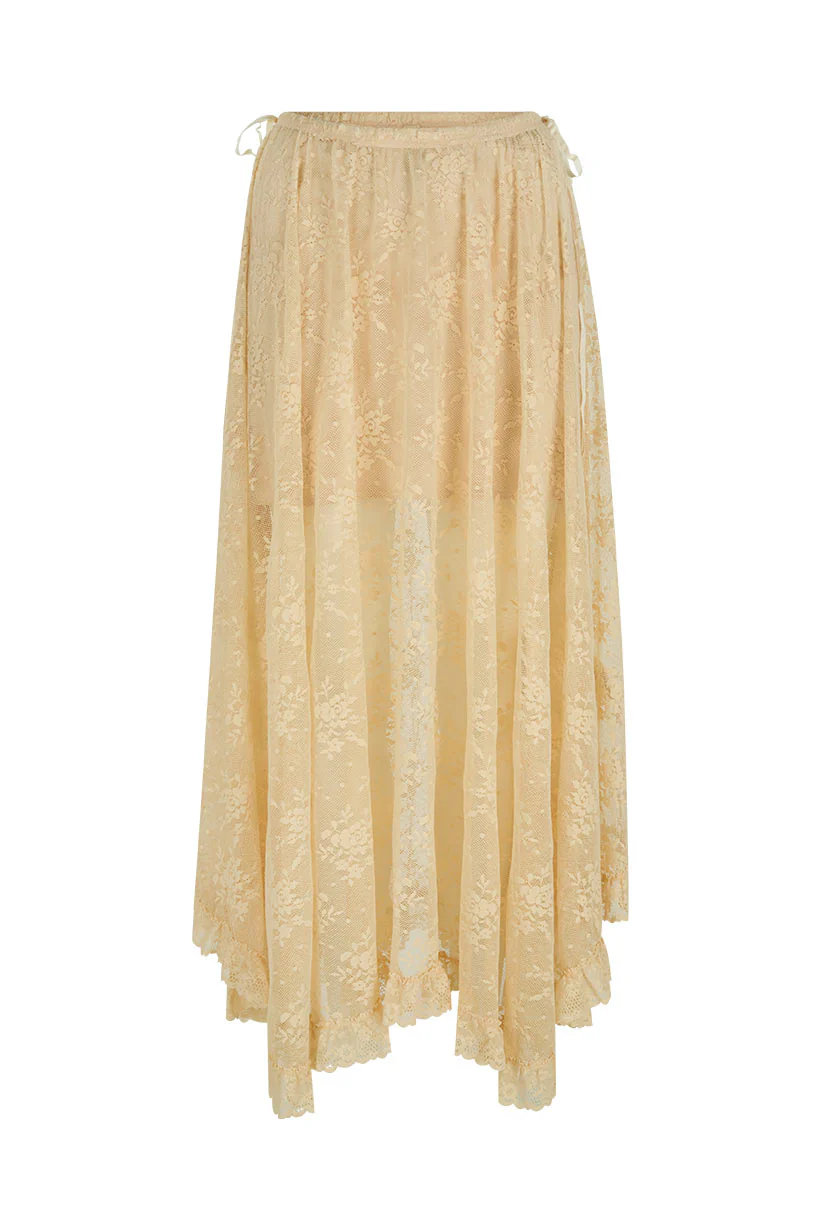 Labyrinth Lace Maxi Skirt - Image 10