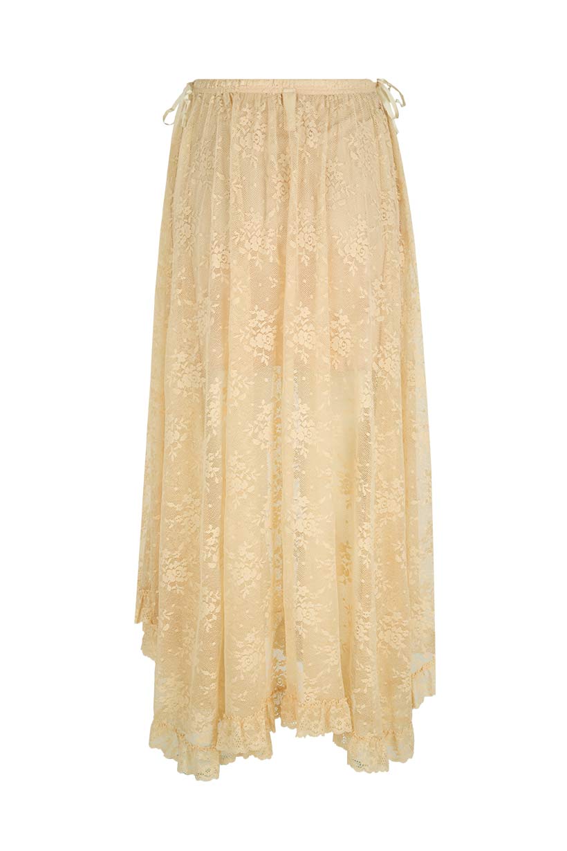 Labyrinth Lace Maxi Skirt - Image 11