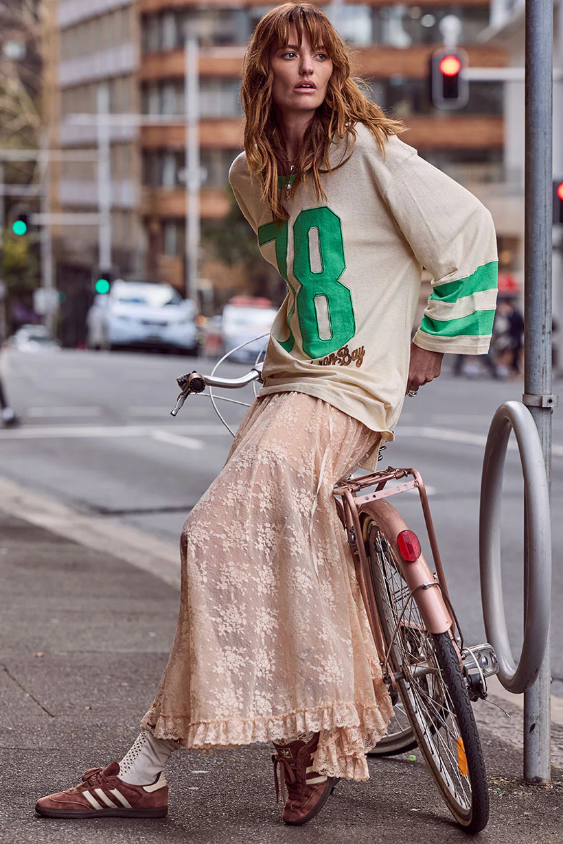 Labyrinth Lace Maxi Skirt - Image 3