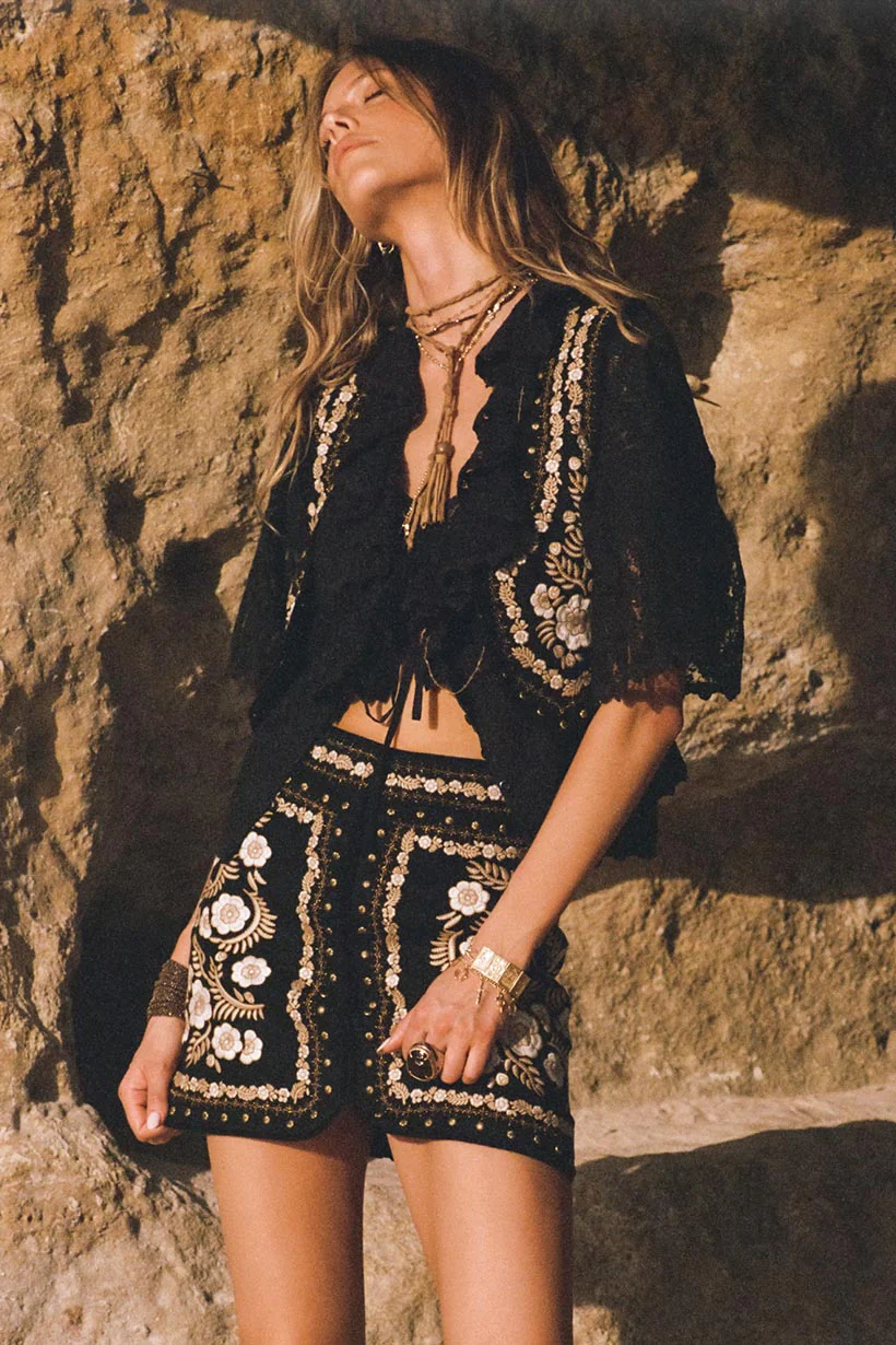 Lux Lisbon Lace Blouse - Image 2
