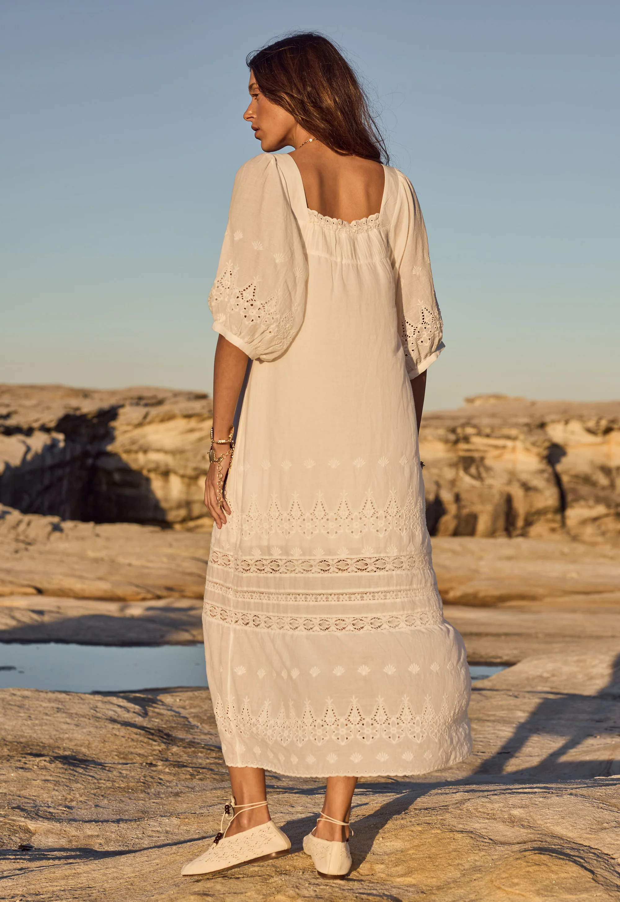 Maiden Lace Midi Dress - Image 4