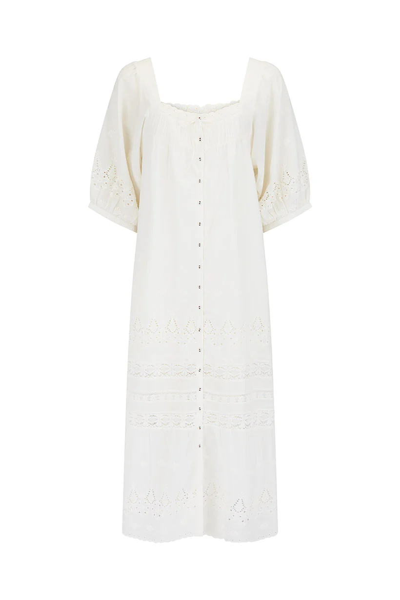 Maiden Lace Midi Dress - Image 5