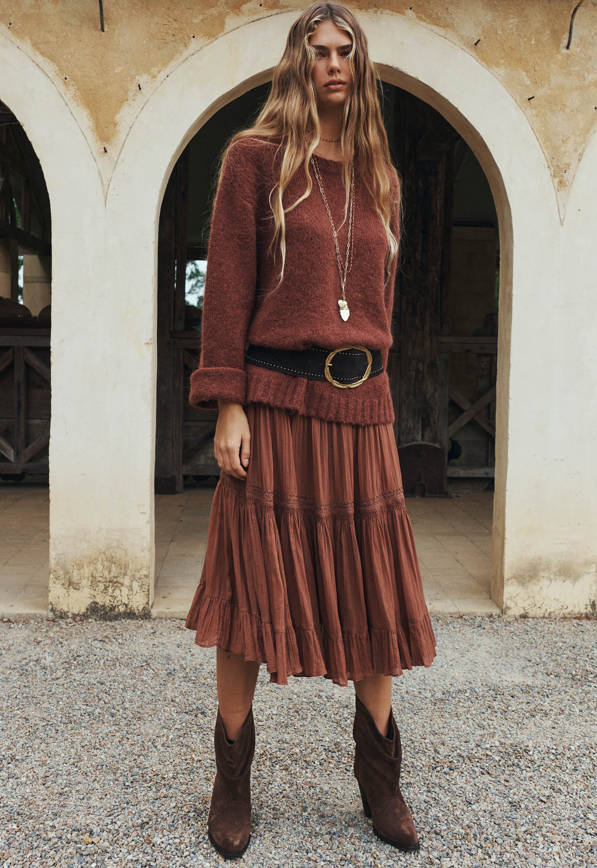 Prairie Midi Skirt - Image 3