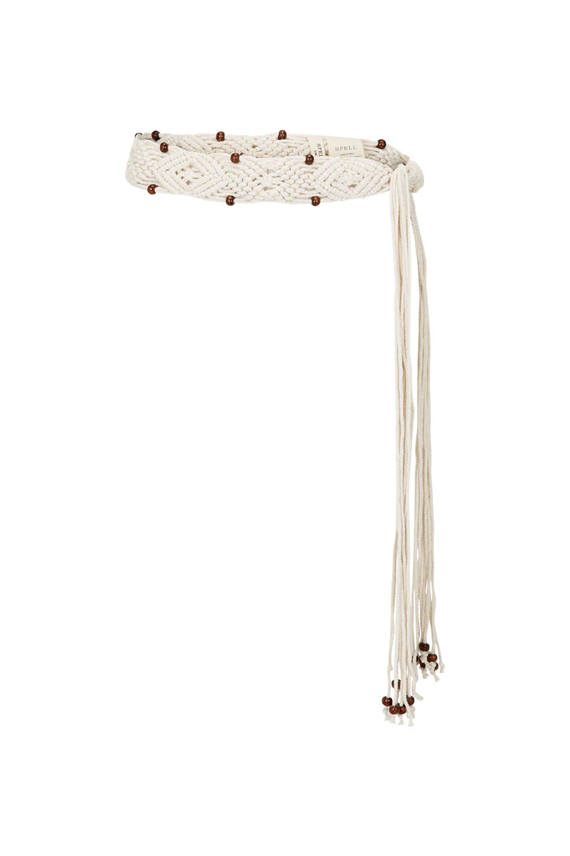 Sister Honey Macrame Belt - Image 3