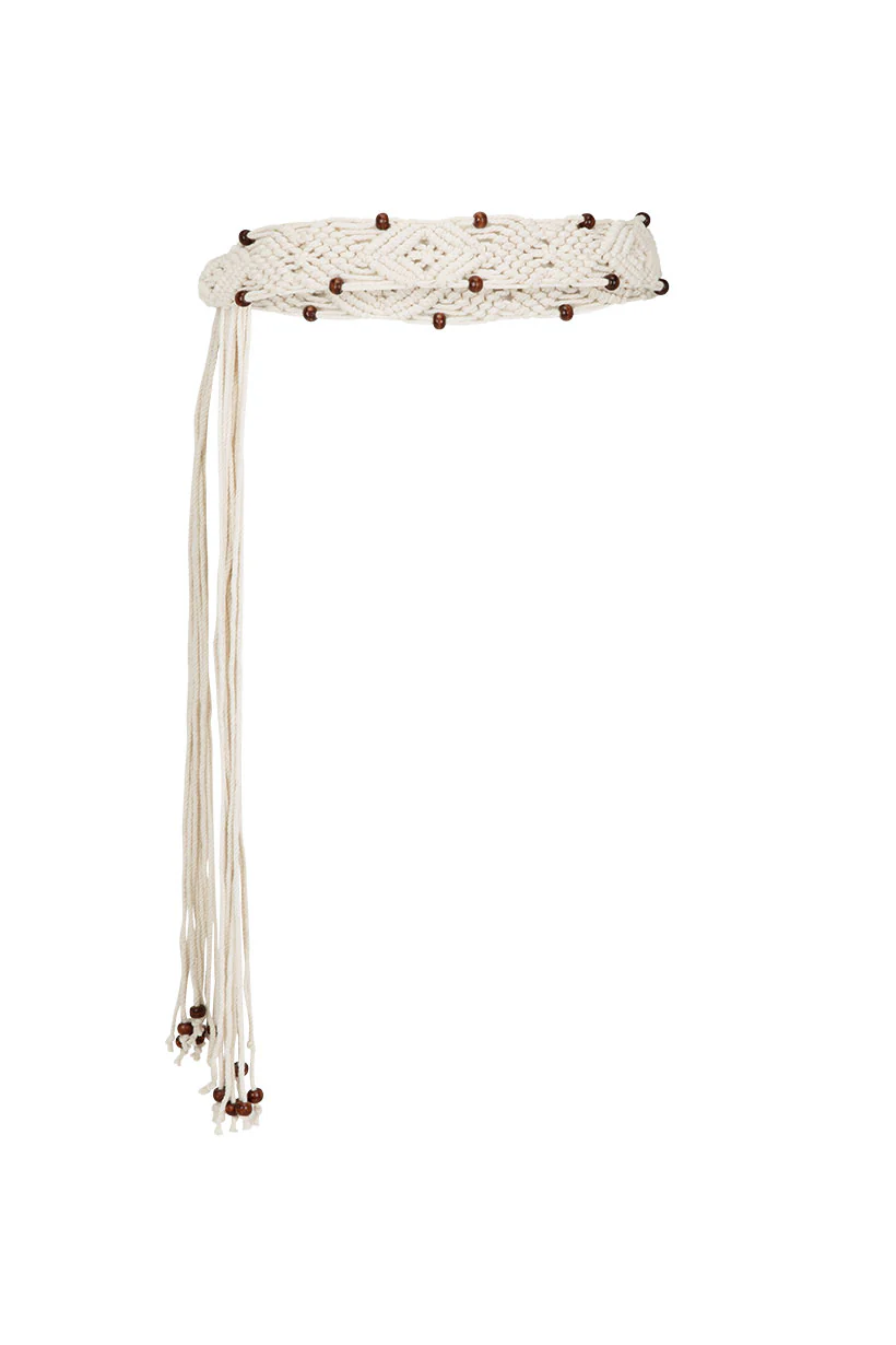 Sister Honey Macrame Belt - Image 4