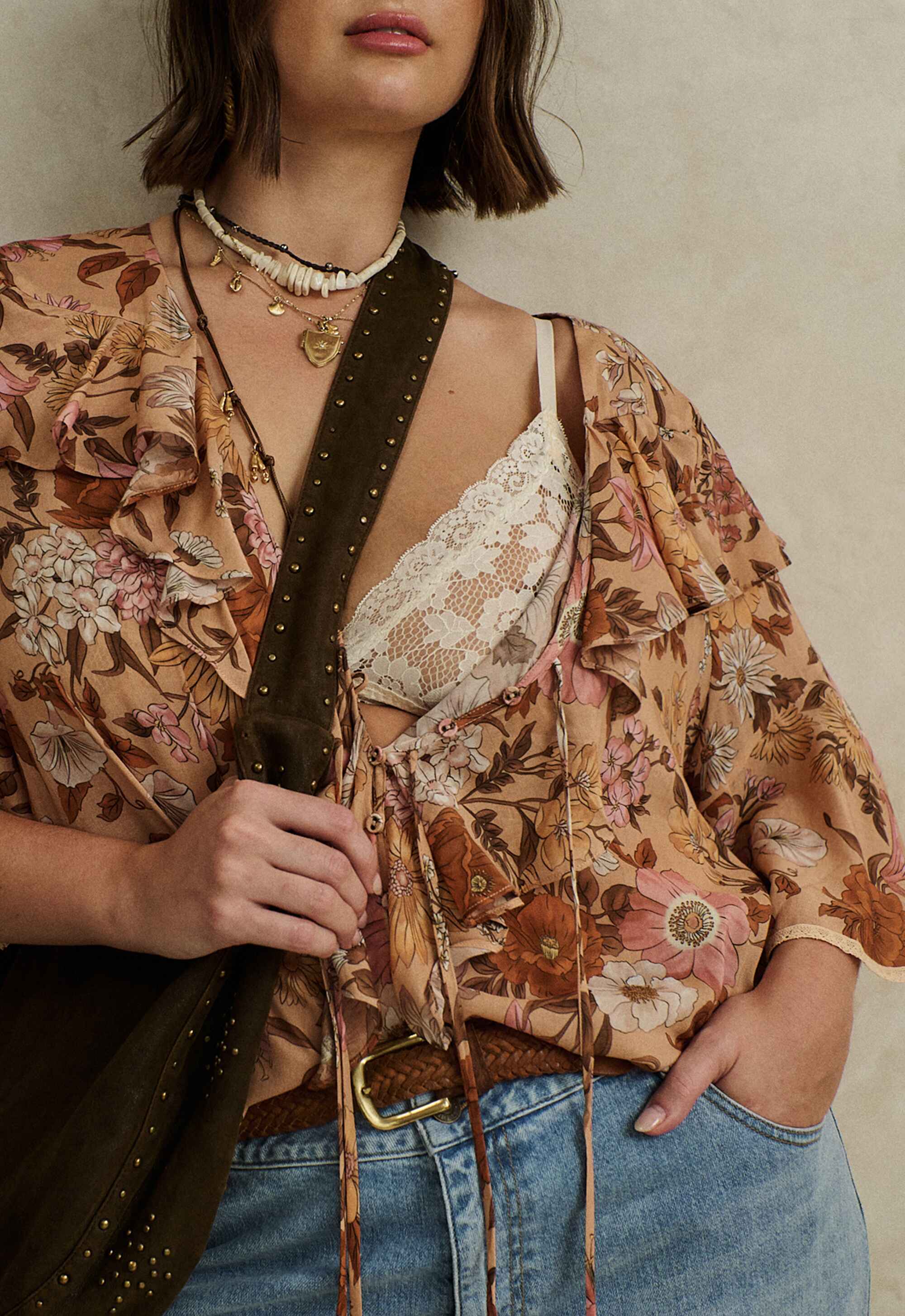 Stealing Beauty Short Sleeve Blouse - Image 5