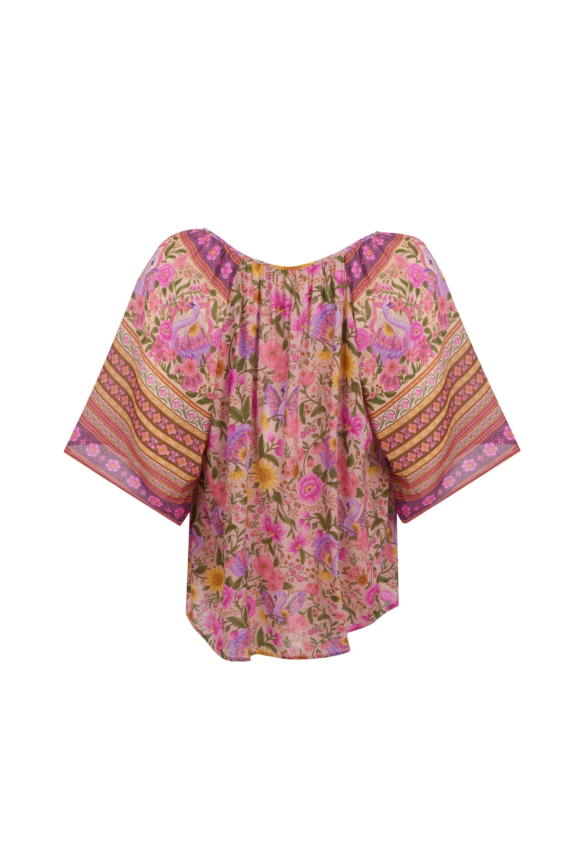 Swan Lake Short Sleeve Blouse - Image 10