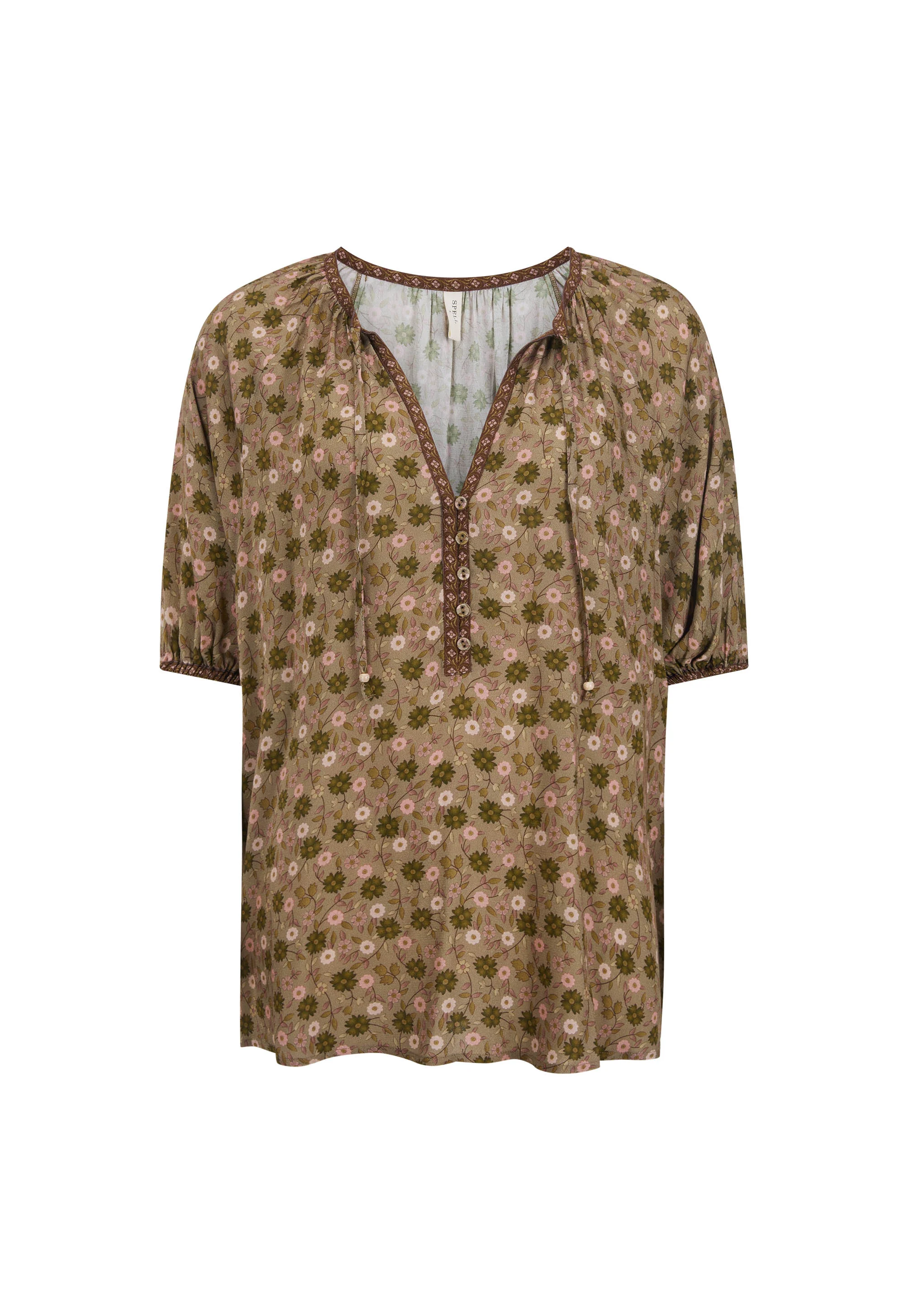 Swan Lake Short Sleeve Blouse - Image 10