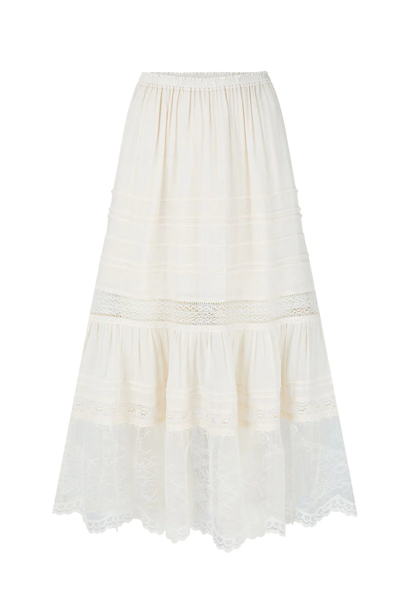 Teodora Lace Midi Skirt - Image 7