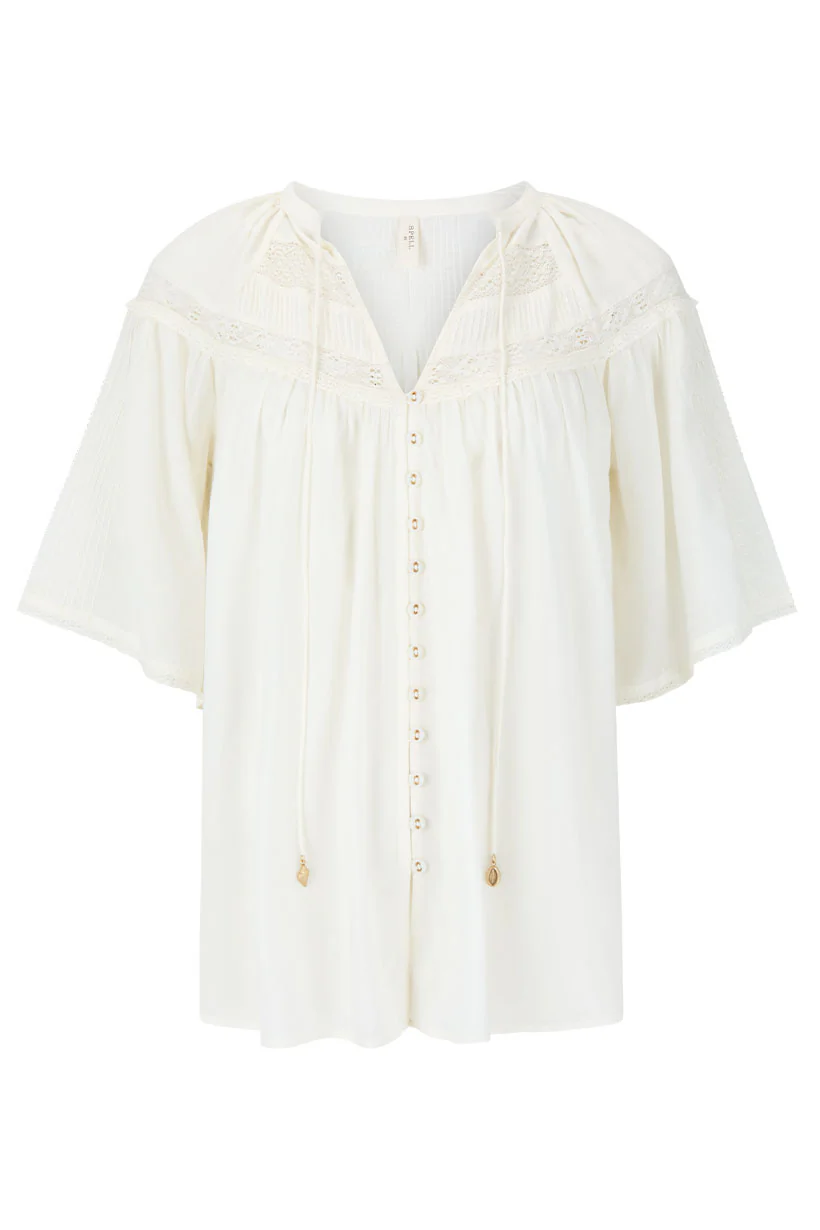 Teodora Short Sleeve Blouse - Image 5