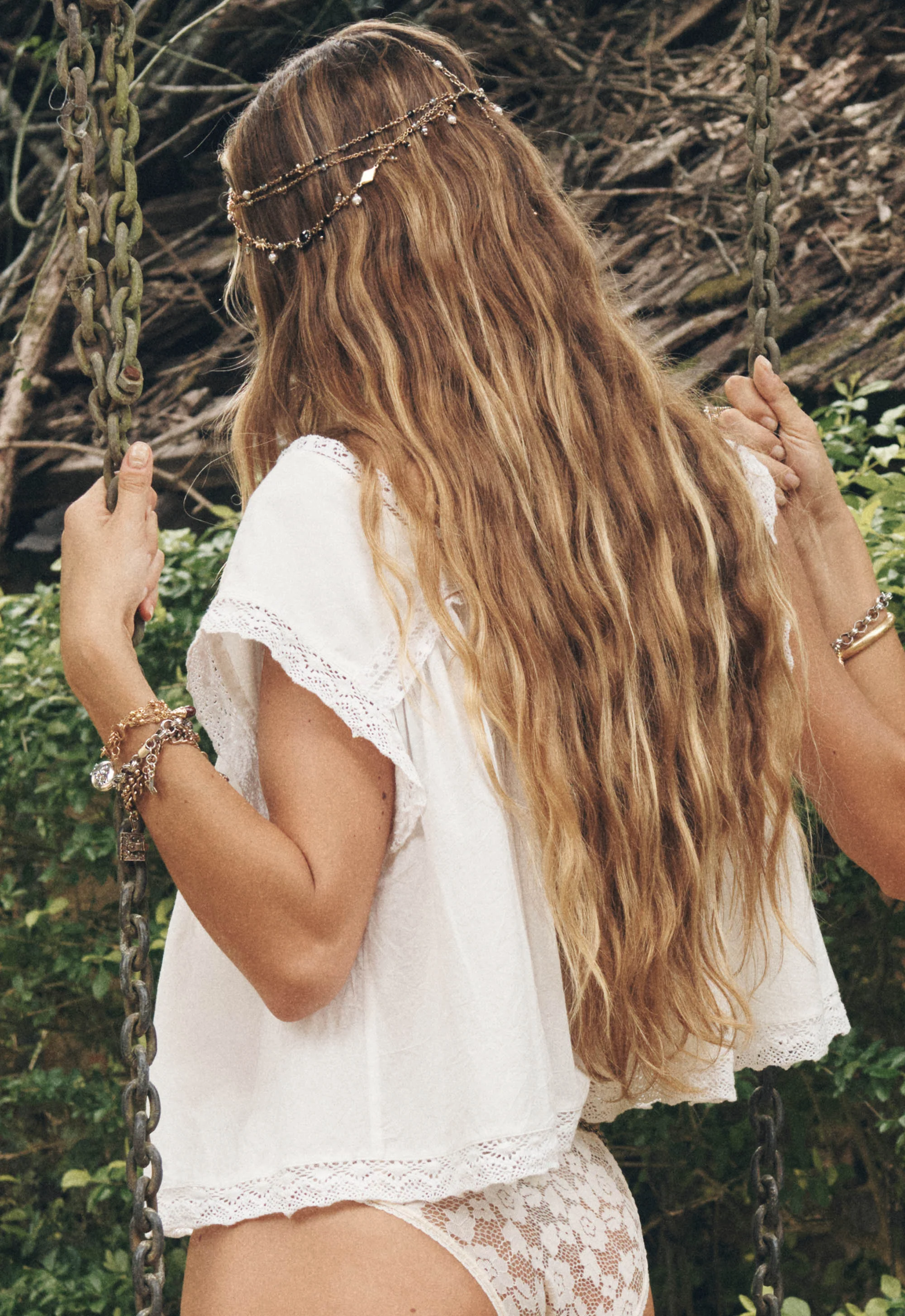 Young At Heart Crop Blouse - Image 3